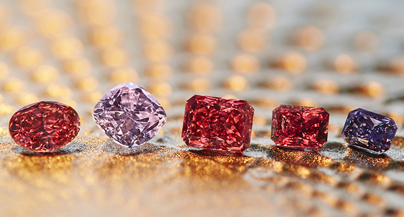 The five “hero” stones side by side The five “hero” stones side by side