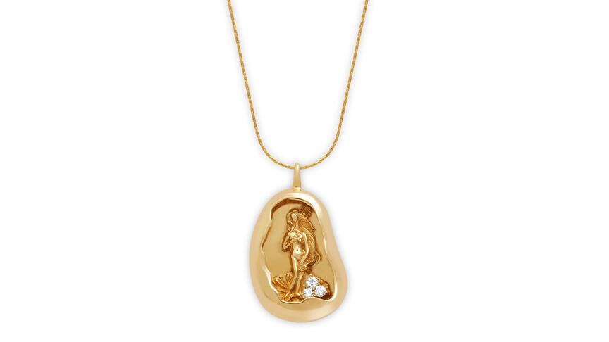 Birth of Venus necklace