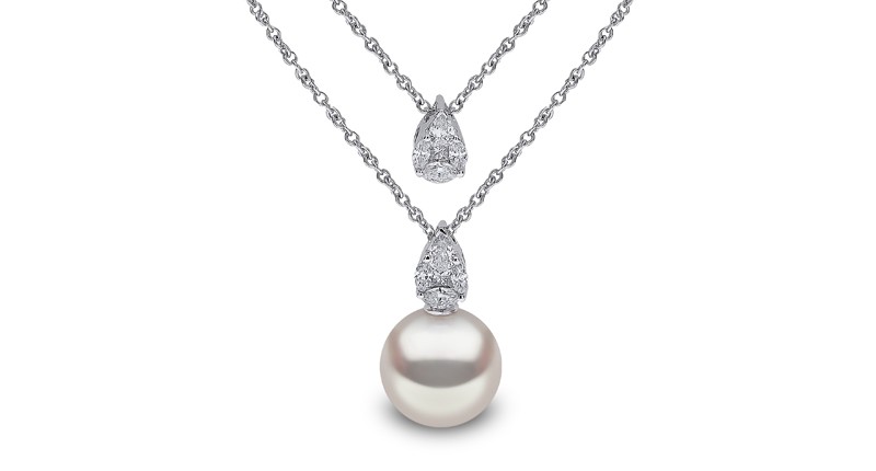<p><a href="https://www.yokolondon.com" target="_blank" rel="noopener">Yoko London</a> “Starlight Collection” necklace with a South Sea Pearl and diamonds set in 18-karat white gold ($3,500) </p>