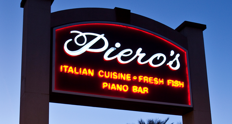 Piero’s Italian Cuisine has been a Las Vegas staple since the 1980’s. Piero’s Italian Cuisine has been a Las Vegas staple since the 1980’s.