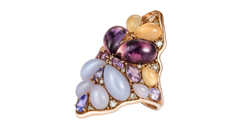<p><a href="http://fernandojorge.co.uk/jewellery/blossom-ring-2" target="_blank" rel="noopener">Fernando Jorge</a> “Blossom” ring in 18-karat rose gold with tanzanite, imperial topaz, chalcedony, amethyst, calcite and diamonds ($7,800) </p> <p><a href="http://fernandojorge.co.uk/jewellery/blossom-ring-2" target="_blank" rel="noopener">Fernando Jorge</a> “Blossom” ring in 18-karat rose gold with tanzanite, imperial topaz, chalcedony, amethyst, calcite and diamonds ($7,800) </p>
