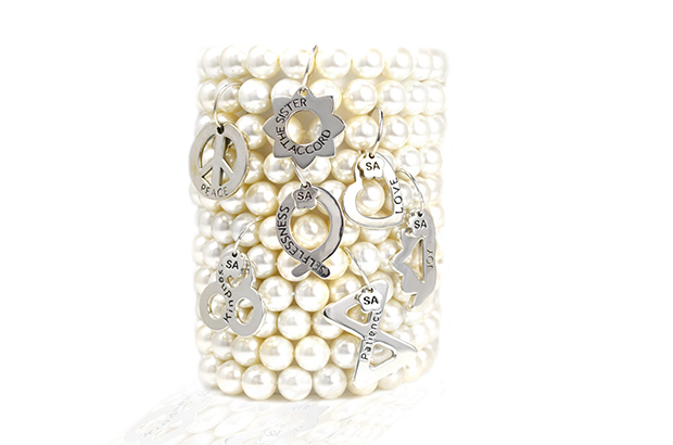 The Sister Accord jewelry collection, designed by Lisa Robin Jewelry, consists of motivational sterling charms on a pearl bracelet: Love, Joy, Peace, Patience, Kindness, Gentleness, Faithfulness, Goodness, and Selflessness. A portion of the proceeds goes to support <a href="http://www.thesisteraccord.com/" target="_blank"><span style="color: rgb(255, 0, 0);">The Sister Accord</span></a>, which stands to eradicate bullying and violence against girls and women ($99 per bracelet). <a href="http://www.lisarobinjewelry.com/" target="_blank"><span style="color: rgb(255, 0, 0);">lisarobinjewelry.com</span></a> The Sister Accord jewelry collection, designed by Lisa Robin Jewelry, consists of motivational sterling charms on a pearl bracelet: Love, Joy, Peace, Patience, Kindness, Gentleness, Faithfulness, Goodness, and Selflessness. A portion of the proceeds goes to support <a href="http://www.thesisteraccord.com/" target="_blank"><span style="color: rgb(255, 0, 0);">The Sister Accord</span></a>, which stands to eradicate bullying and violence against girls and women ($99 per bracelet). <a href="http://www.lisarobinjewelry.com/" target="_blank"><span style="color: rgb(255, 0, 0);">lisarobinjewelry.com</span></a>