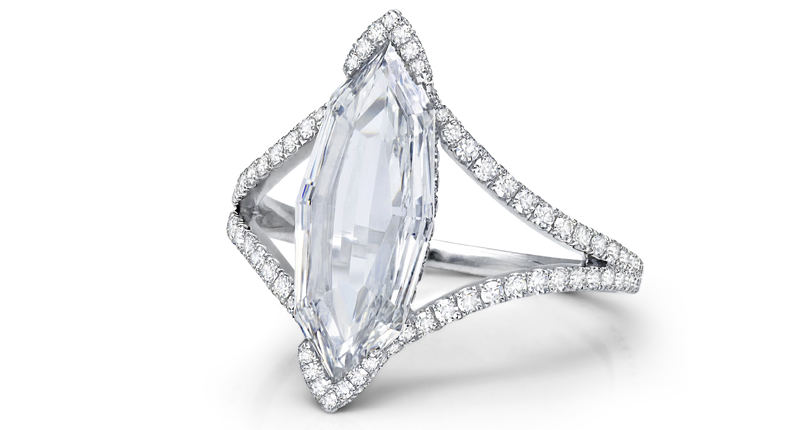 This marquise diamond ring ($58,000) will also be available as part of the Martin Katz online trunk show on Moda Operandi. This marquise diamond ring ($58,000) will also be available as part of the Martin Katz online trunk show on Moda Operandi.
