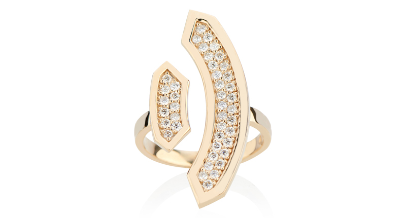 <a href="http://www.gigiferrantijewelry.com" target="_blank" rel="noopener">Gigi Ferranti</a> “Stellara” diamond ring in 14-karat yellow gold with diamonds ($2,500)