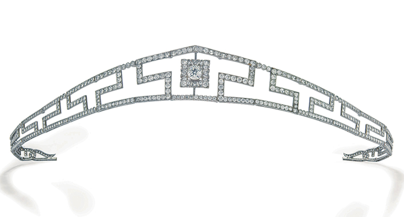 An Art Deco diamond bandeau from LA Collection Privée