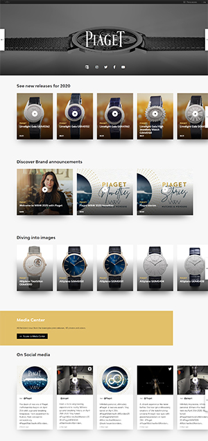 Watches & Wonders Geneva pivoted to a digital platform this year after canceling its 2020 event, allowing brands like Piaget (shown here) to share their stories and novelties. Watches & Wonders Geneva pivoted to a digital platform this year after canceling its 2020 event, allowing brands like Piaget (shown here) to share their stories and novelties.