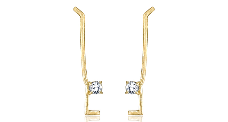 The brand begins retailing at $345 for single earrings.  The brand begins retailing at $345 for single earrings.