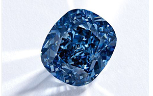 The diamond’s original name, the “Blue Moon,” came after the expression “Once in a blue moon,” Sotheby’s said.