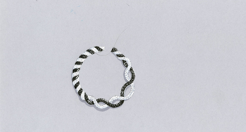 A rendering of the de Grisogono x Emmanuel Tarpin hoop earring A rendering of the de Grisogono x Emmanuel Tarpin hoop earring