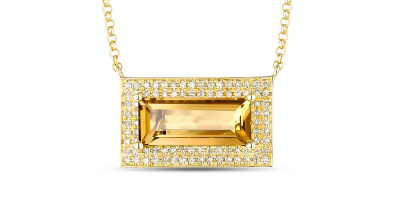 <a href="https://luvente.com/shopexd.asp?id=766" target="_blank" rel="noopener">Luvente</a> 14-karat yellow gold necklace with citrine and diamonds ($1,115) <a href="https://luvente.com/shopexd.asp?id=766" target="_blank" rel="noopener">Luvente</a> 14-karat yellow gold necklace with citrine and diamonds ($1,115)