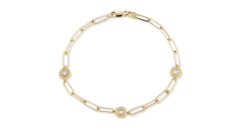 <p><a href="https://www.anakatarina.com/shop-all/california-dreaming-necklace-x89gb" target="_blank" rel="noopener">AnaKatarina Fine Jewelry</a> 18-karat gold California Dreaming Bracelet ($2,750) </p> <p><a href="https://www.anakatarina.com/shop-all/california-dreaming-necklace-x89gb" target="_blank" rel="noopener">AnaKatarina Fine Jewelry</a> 18-karat gold California Dreaming Bracelet ($2,750) </p>