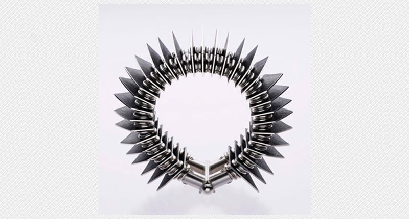 2016 Emerging Jewelry Artist Category Second Place Winner: “Monsieur” by Justine B. Gagnon. 2016 Emerging Jewelry Artist Category Second Place Winner: “Monsieur” by Justine B. Gagnon.