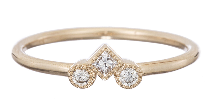 <a href="https://jenniekwondesigns.com/collections/diamond-rings/products/diamond-pillar-ring" target="_blank" rel="noopener noreferrer">Jennie Kwon</a>’s 14-karat yellow gold and diamond ring ($750)<br /><br />“This ring is wearable on a daily basis because of its smaller scale. It <a href="https://jenniekwondesigns.com/collections/diamond-rings/products/diamond-pillar-ring" target="_blank" rel="noopener noreferrer">Jennie Kwon</a>’s 14-karat yellow gold and diamond ring ($750)<br /><br />“This ring is wearable on a daily basis because of its smaller scale. It