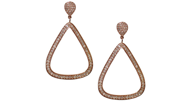 Another episode 2 look came courtesy of these 14-karat rose gold and diamond “Claire” earrings by Meredith Marks ($3,350). Another episode 2 look came courtesy of these 14-karat rose gold and diamond “Claire” earrings by Meredith Marks ($3,350).