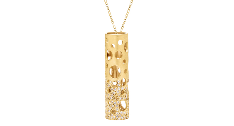Bronfman’s “Holy” pendant Bronfman’s “Holy” pendant