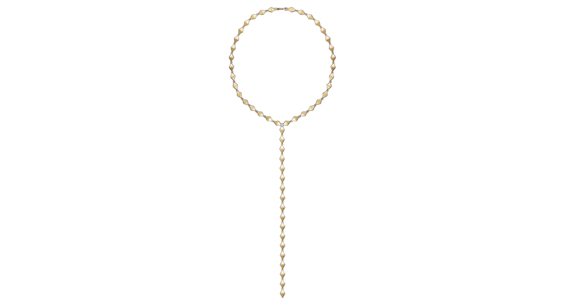 Chloe lariat in 18-karat yellow gold, $9,405 Chloe lariat in 18-karat yellow gold, $9,405