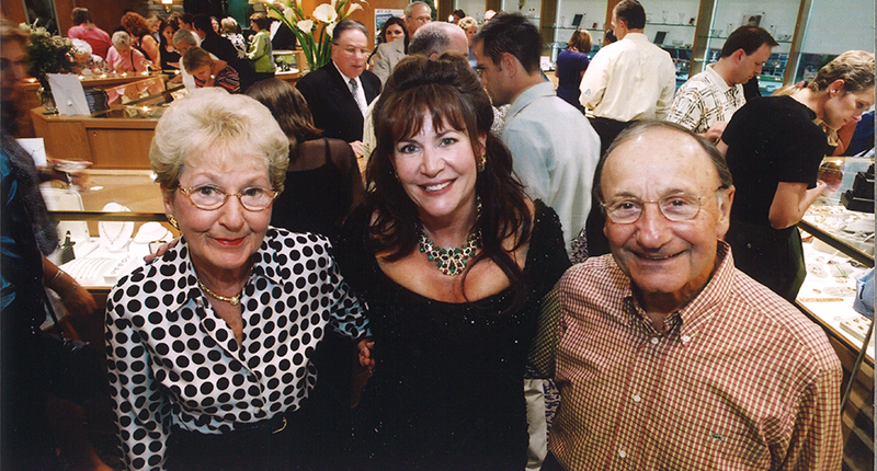 Renee, left, and Howard Zenker sold their jewelry store to Cathy Calhoun in the late ‘90s. Here, they are pictured with the retailer at the grand opening celebration for her store, Calhoun Jewelers. Renee, left, and Howard Zenker sold their jewelry store to Cathy Calhoun in the late ‘90s. Here, they are pictured with the retailer at the grand opening celebration for her store, Calhoun Jewelers.