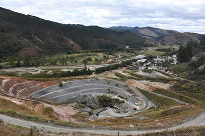 The Belmont emerald mine in Brazil The Belmont emerald mine in Brazil