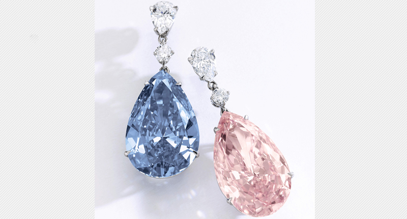 This was followed at No. 2 and No. 3 by “The Memory of Autumn Leaves” and “The Dream of Autumn Leaves,” two pear diamonds weighing 14.54 carats and 16 carats, respectively, which sold for a combined $57.4 million. 