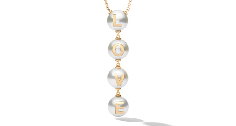 “Love” necklace