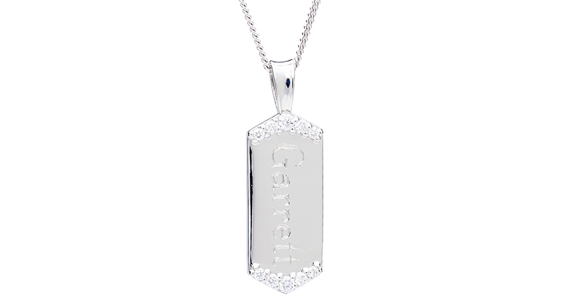 <b>Dog tags are not just for the boys.</b> This Alexis Kletjian platinum and diamond dog tag necklace can be customized with names or initials and is every ounce of pretty as it is tough ($2,600). <a href="http://www.alexiskletjian.com" target="_blank">AlexisKletjian.com</a>