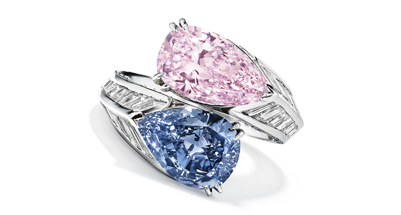 5 carat pink diamond cartier ring