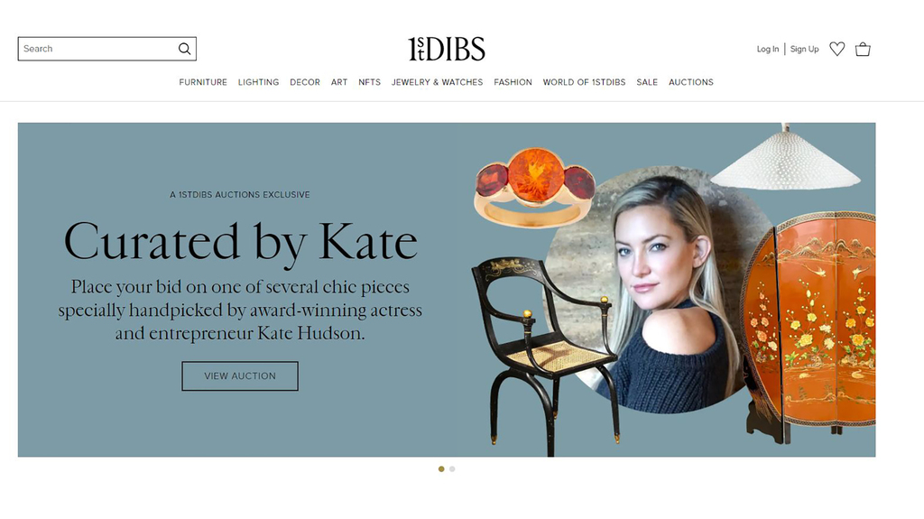 A screenshot of 1stDibs’ website. The luxury platform has a rigorous vetting process for sellers. A screenshot of 1stDibs’ website. The luxury platform has a rigorous vetting process for sellers.