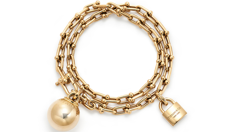Tiffany HardWear wrap bracelet in 18-karat yellow gold ($8,900)