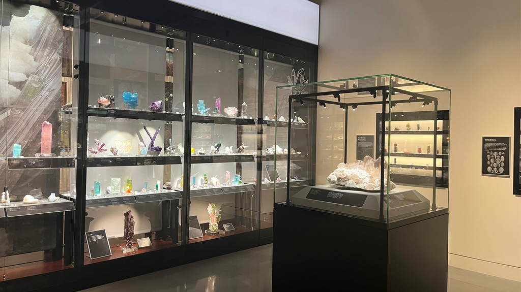 A shot from the new Alfie Norville Gem and Mineral Museum in Tucson A shot from the new Alfie Norville Gem and Mineral Museum in Tucson