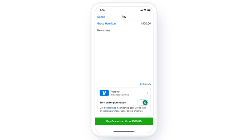 Payment app Venmo allows users to tag goods and services purchases in its app.