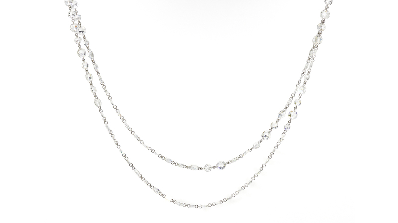 Fred Leighton 18-karat white gold and diamond necklace (Price Upon Request)
