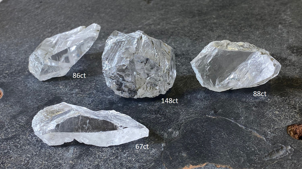 Lucara also found these diamonds in the same production run as the 1,174-carat rough diamond in Botswana.