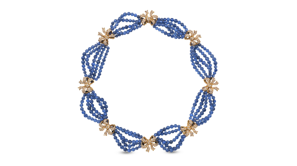 The “Via Col Vento” necklace, circa 1988, is inspired by the 1939 classic “Gone With the Wind.” The “Via Col Vento” necklace, circa 1988, is inspired by the 1939 classic “Gone With the Wind.”