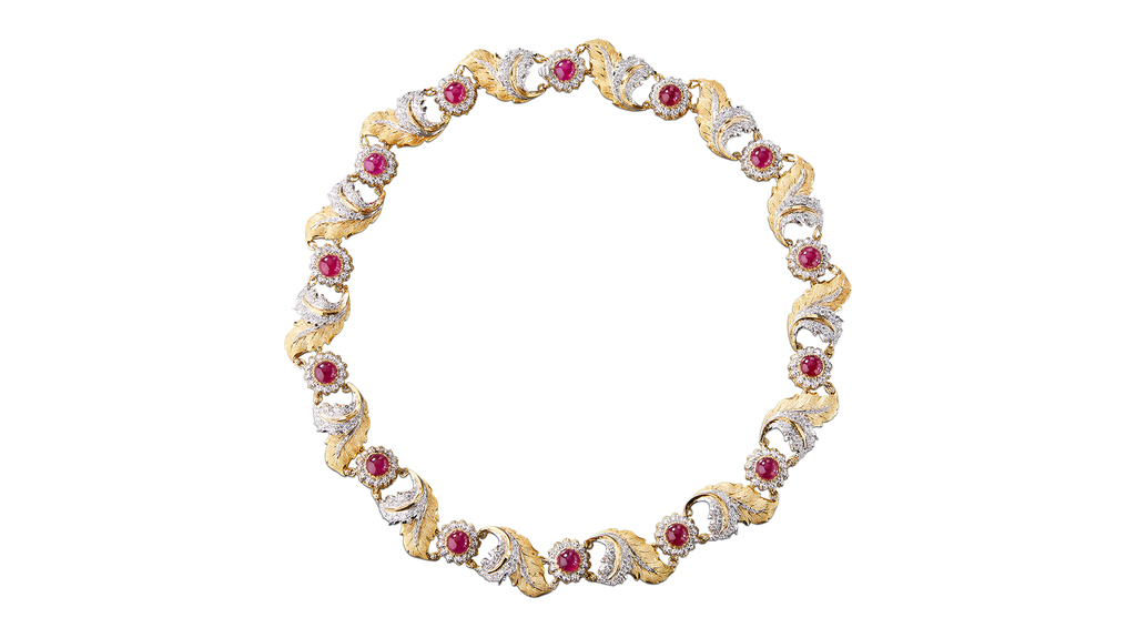 The “Lamponi e Sottobosco” necklace, circa 2002 The “Lamponi e Sottobosco” necklace, circa 2002