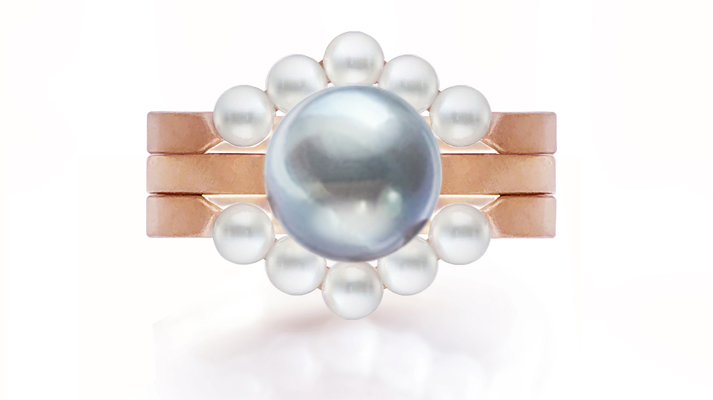 The “Venus” ring set by Neu & Tim of Japan The “Venus” ring set by Neu & Tim of Japan