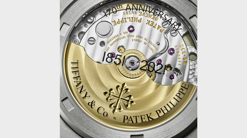 A close-up of the caseback A close-up of the caseback