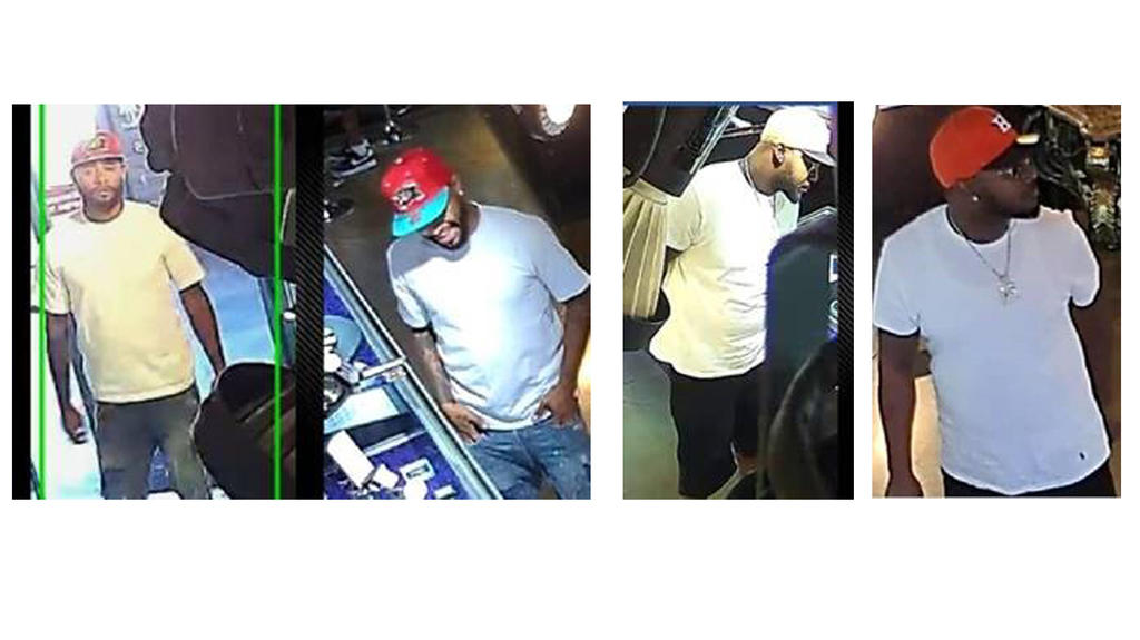 JSA provided these images of the two men wanted for allegedly committing grab-and-run thefts across four states. JSA provided these images of the two men wanted for allegedly committing grab-and-run thefts across four states.