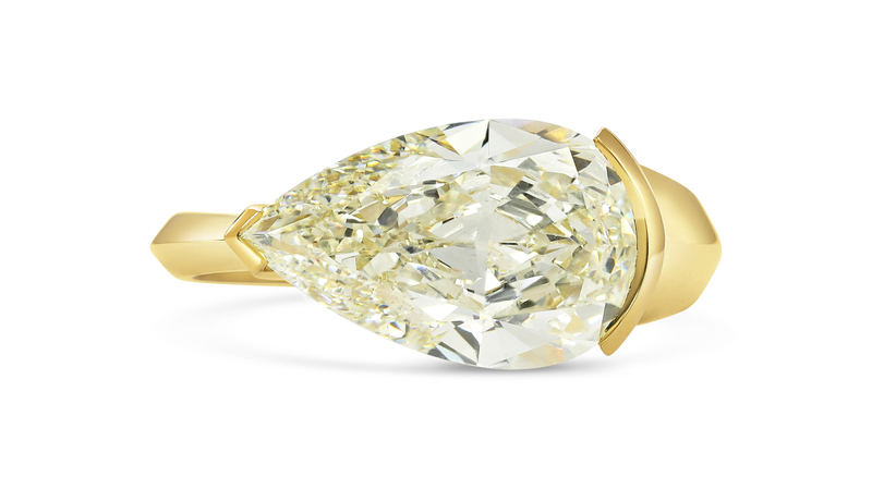 <a href="https://www.rachelboston.co.uk/" target="_blank">Rachel Boston</a> 18-karat yellow gold and diamond Voluptas Ring ($28,240)
