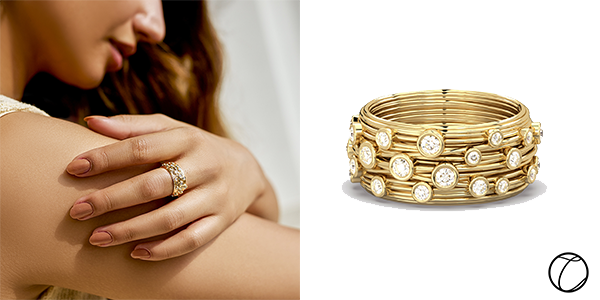 Sea Star Ring: Our 14-Karat yellow gold Sea Star ring with Bezel set diamonds ($1,599) Sea Star Ring: Our 14-Karat yellow gold Sea Star ring with Bezel set diamonds ($1,599)