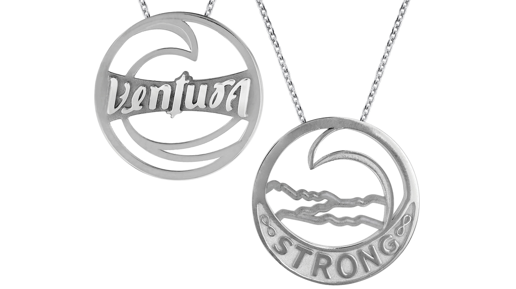 Fox Fine Jewelry gifted these pendants to those who lost their homes in the Thomas Fire. Fox Fine Jewelry gifted these pendants to those who lost their homes in the Thomas Fire.
