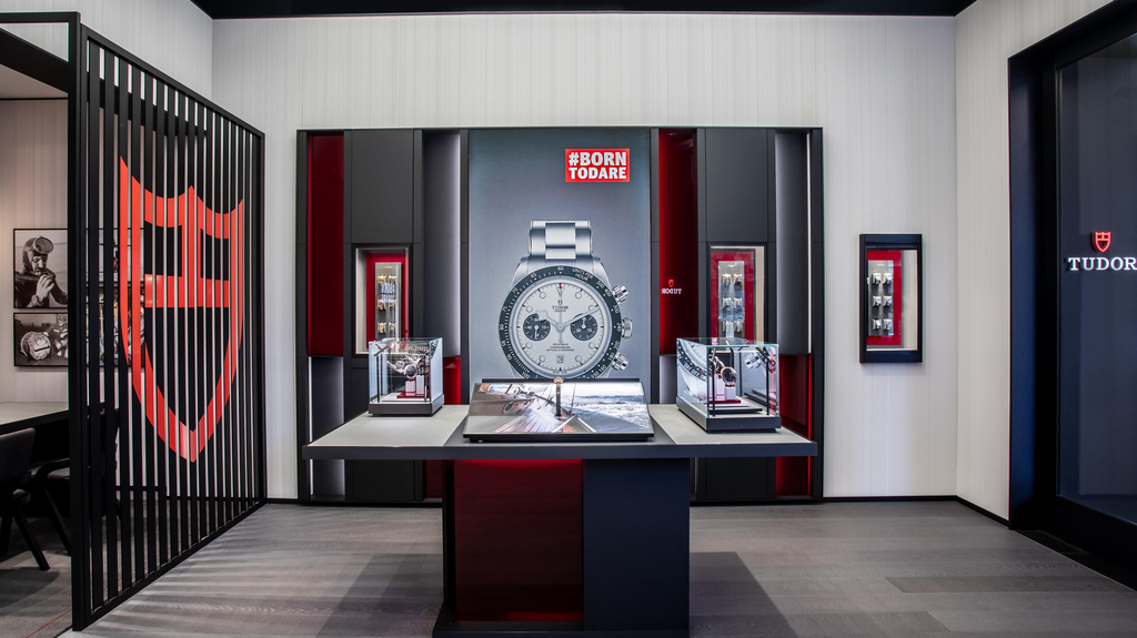 Los Angeles’ first dedicated Tudor boutique is the result of a partnership with watch retailer Westime. Los Angeles’ first dedicated Tudor boutique is the result of a partnership with watch retailer Westime.