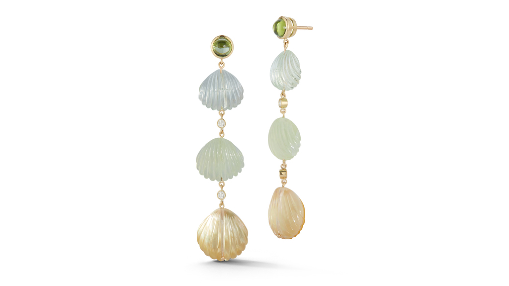 These one-of-a-kind earrings from Renna are just one of a more than 100 jewels that will be for sale at Sotheby’s Palm Beach. These one-of-a-kind earrings from Renna are just one of a more than 100 jewels that will be for sale at Sotheby’s Palm Beach.