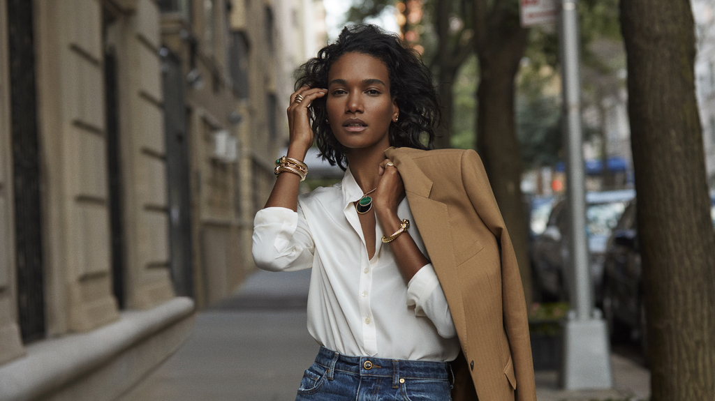 Model Arlenis Sosa is pictured uptown. Model Arlenis Sosa is pictured uptown.