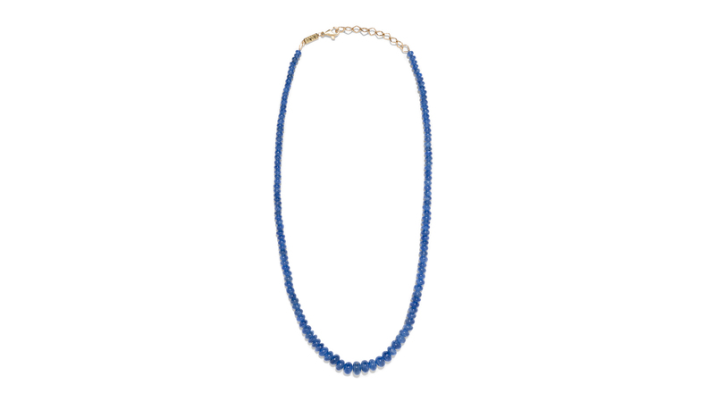 Azlee 18-karat yellow gold necklace with approximately 130 carats of sapphires ($4,840)