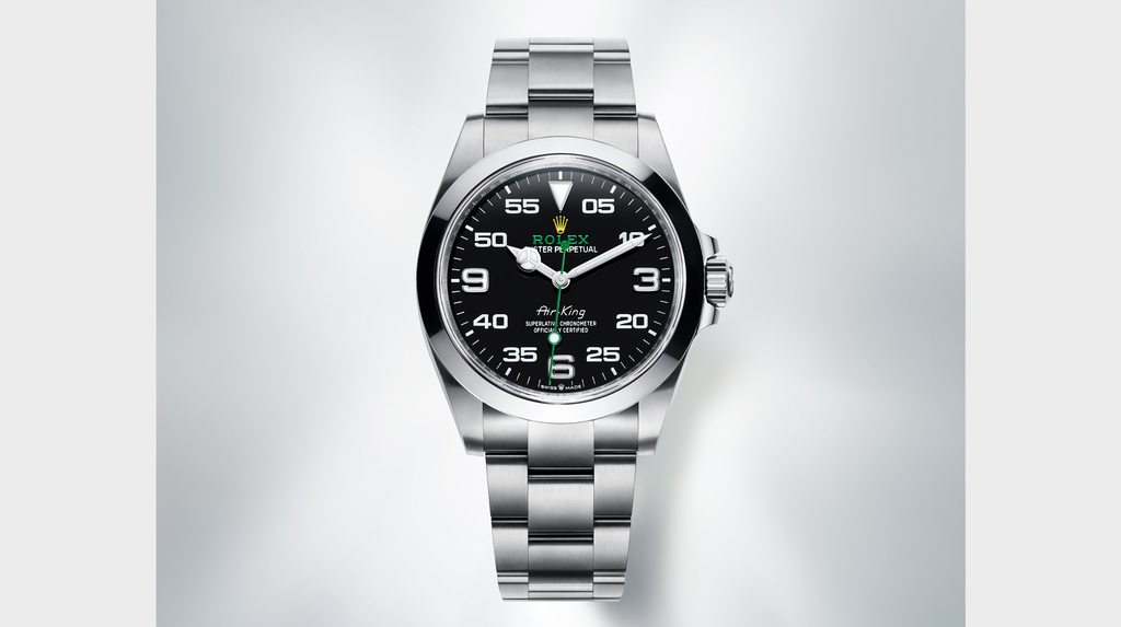 The 40 mm Oyster Perpetual Air-King The 40 mm Oyster Perpetual Air-King
