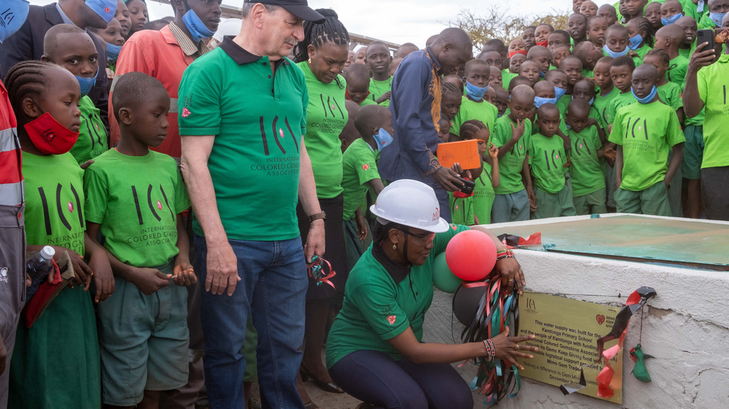 Gems Keep Giving will expand the project in the second phase to bring piped water to the wider Kamtonga community. Gems Keep Giving will expand the project in the second phase to bring piped water to the wider Kamtonga community.