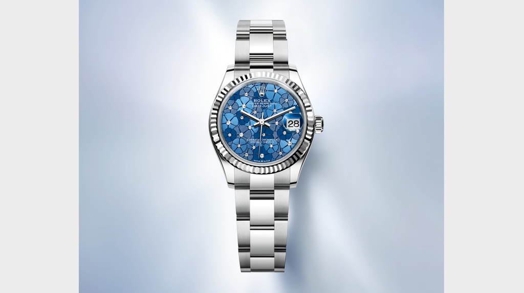Oyster Perpetual Datejust 31 mm in Oystersteel and white gold Oyster Perpetual Datejust 31 mm in Oystersteel and white gold