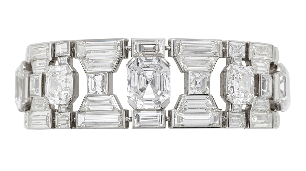 Cartier's Art Deco bracelet (Image courtesy of CHRISTIE'S IMAGES LTD. 2022) Cartier's Art Deco bracelet (Image courtesy of CHRISTIE'S IMAGES LTD. 2022)