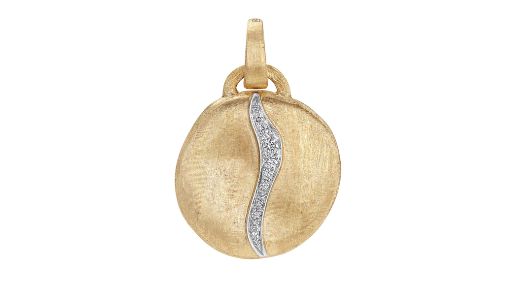 Marco Bicego 18-karat yellow gold and diamond pendant ($5,500)