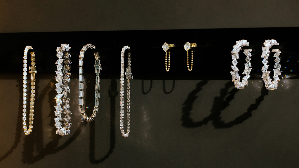 Vrai’s jewelry is crafted using recycled gold and lab-grown diamonds. Vrai’s jewelry is crafted using recycled gold and lab-grown diamonds.